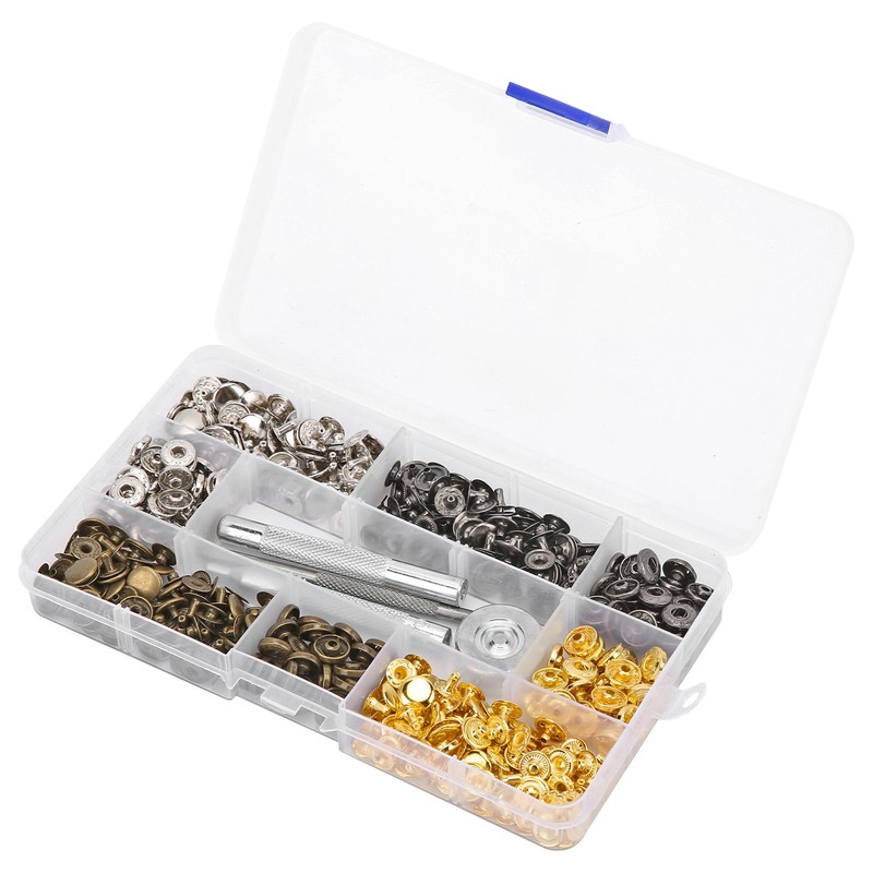 Sewing Buttons Practical Lightweight Iron Snaps Replaceable Clothes Decoration for
