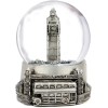 City Souvenirs London Snow Globe Silver 2.5 Inches