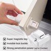 kimitimi 24 Pack Magnetic Cabinet Locks Baby Proofing - Child