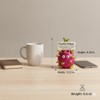 Istatue Positive Pitaya Figurita Coraje Fuerza Decoración Computadora Frutas Dragón