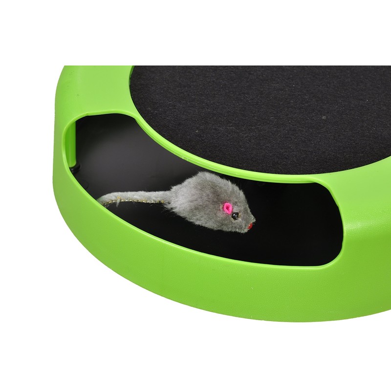 Tech Traders ® Cat Kitten Catch the Mouse Plush Moving