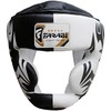 Farabi Sports Boxing Head Guard, Helmet prototector Gear Real Leather