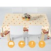 Kilyparty 3 Pack Fall Thanksgiving Party Supplies, Disposable Tablecloth, Plastic