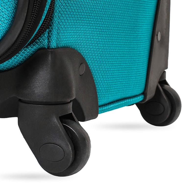 SwissGear Sion Softside Expandable Luggage – Carry-On Suitcase with 360