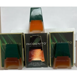 INCOGNITO 3 Incognito Cologne Splash  15 ml 0.5 fl oz boxed by Noxell Corp  Original, 90s