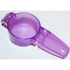 Tupperware Mini Sifter Gadget Tea Strainer Translucent Purple