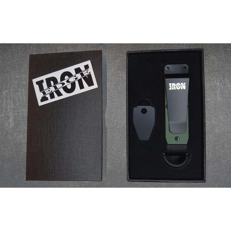 Iron Edge Key Organiser - Portable Keychain, Minimalist Heavy Duty