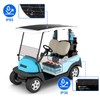 ECO-WORTHY 130W Flexible Solar Panel Kit for Golf Cart,520wh/day Generation,