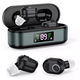 K&FCOPTEE Adjustable Volume Digital Display Sound Aids With noise cancellation Hearing Aid