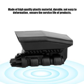 RC Car Supercharger Hood Air Inlet Scoop Bonnet Air Vent, Upgrade Accessories Fit for Wraith 90018 90020 RC Car, 4 Color Options (Black) Trx6 Hood Scoop