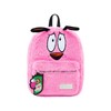 Hot Topic Courage The Cowardly Dog Fuzzy Mini Backpack LIGHT