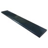 Tenedos Absolute Black Granite Threshold (Marble Saddle) Polished, Maintenance Free,
