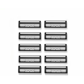 10 Pack Replacement Blades for Back Shaver, Back Shaver Refills for Men, Body Hair Removal Razor Blades, Smooth Shaving Replacement Heads