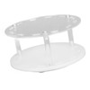 Acrylic Tweezers Stand Holder 12 Holes Rotatable Eyelash Extension Tool