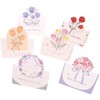 moin moin 2409me343 Message Card Bouquet 42 Count Bulk Set