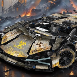 Auspcers Super Car Building Blocks, 1314 Pieces 1:14 MOC Collectible Sports Car Building Blocks Set, Construction Toy Building Set for Kids Adults