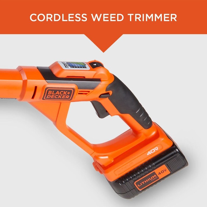 BLACK+DECKER 40V MAX String Trimmer, 13-Inch, Tool Only (LST136B)