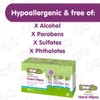Boogie Boogie Antibacterial Hand Wipes, Alcohol Free, Hypoallergenic and Moisturizing