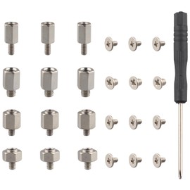 ZDE ZE018 M.2 SSD Screws Kit NVMe M.2 SSD Mounting Screws Computer Motherboard Screws Components for Asus MSI Gigabyte ASRock Motherboard and Raspberry Pi 5