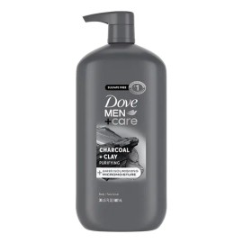 Dove Men+care Charcoal+clay Purifying Body & Face Wash 887ml