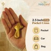 Holy Land Market Pocket Crosses - 50, 2.5 Inch Handmade
