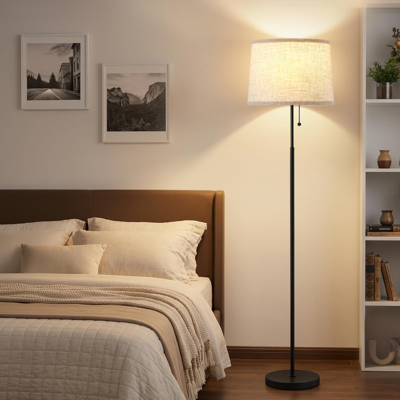 Floor Lamps for Living Room & Bedroom, 60" Modern Tall