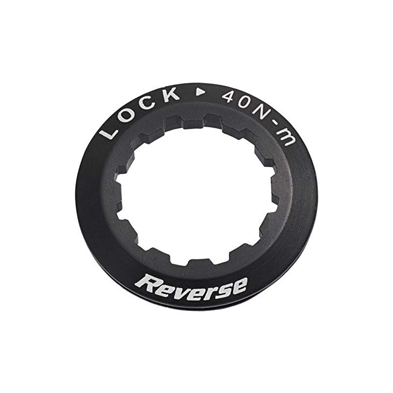Reverse Lock Ring Cassette End Ring Black