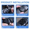 Quarter Turn Edge GPS Cycling Computer mount, Compatible with Mounts