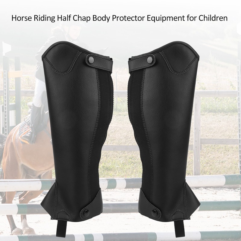 Horse Riding Half Chap Body Protector Equipment for Children Super