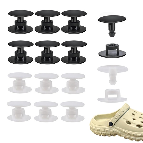 12 Pcs Strap Rivets, Black Rivets, Black Screw Rivet, Push