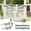 SKENGWEL Pack of 2 Spring Latch Gate Latch, 304 Stainless