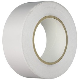 Heskins FLOOR2W White Tapeline Floor Marking Tape, 98' Length, 2" Width