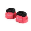 Shires OverReach Boots Fur Trim Pink Full