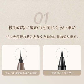 SUAKE Good Looking Delicate Eyeliner Ultra Fine Smooth Eyeliner Smear Proof Tear Bag Eyeliner Waterproof Sweat Resistant Ultra Fine Color Long Lasting Smear Resistant Korean Makeup Ultra Fine Liquid