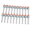20PCS Air Conditioning Hose Barb Fitting Straight Aluminum High Strength