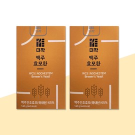 Deojak ​​Brewer's Yeast Pills 140g x 2 Boxes Domestic Barley Biotin / 더작 맥주효모환 140g x 2박스 국내산 보리 비오틴