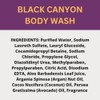 Black Canyon Black Currant & Sandalwood Scented Body Wash, 16