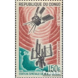 Kongo (Brazzaville) 93 (complete.issue.) unmounted mint/never hinged ** MNH 1966 Start French Satellite (Stamps for collectors) Space