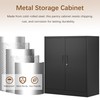 YEEZER Metal Storage Cabinet, 36" H x 32" W x
