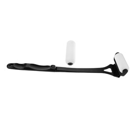 Baluue Back Lotion Applicator with Handle Replacement Pads Skin Oil Roller for Sunscreen Self Tanner Moisturizer Gentle Skin Friendly Tool for Hard to Reach Areas