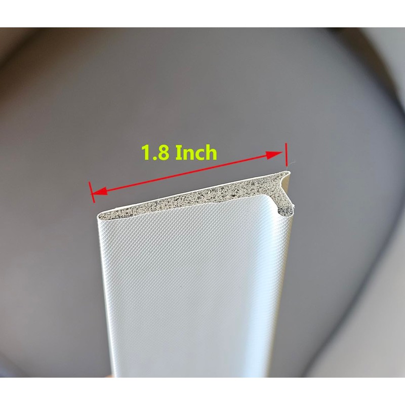 Door Coner Seal, Peel and Stick Weather Stripping Gap Filler