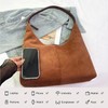 Suede Leather Tote and Hobo Bags for Women Large Soft