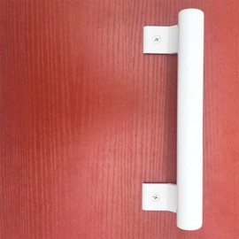 WANLIAN Aluminum Alloy Sliding Door Handle - Modern Balcony & Bathroom Door Handle (White)