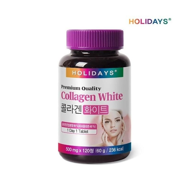 Holidays [Holidays] Collagen White 120 tablets 1 bottle (4 months