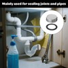 Plastic Pipe End Caps,4PCS 54mm Kitchen Sink Waste Pipe Blanking