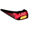 amopacorp Tail Light Assembly Car Rear Lamp Brake Driving Turn