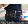 king2ring Genuine Leather Power Belt Weight Lifting Belt pk3500 (Black,