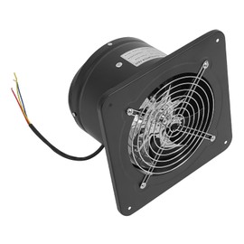 Lidhujnk 7 Inch Window Exhaust Fan, Wall Mounted Vent Fans, Basement Extractor Fan with Backdraft Damper Ideal, Ventilation Fan Bathroom Garage Attic Exhaust Fan for Attic, Greenhouse, Basement