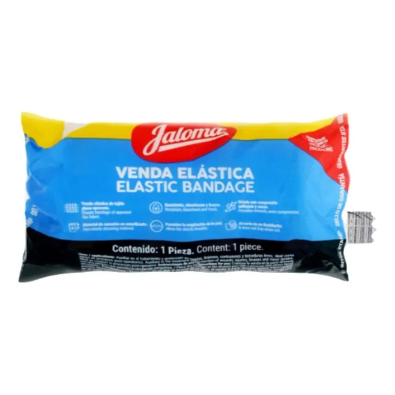 Venda Elástica 10cm Jaloma, 12pzs