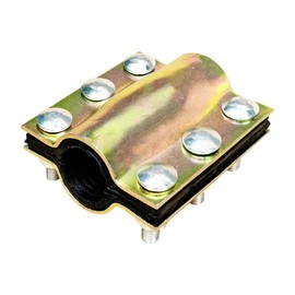 Water Pipe Repair Clamp for 1 inch Pipe(OD of The Applicable Pipe is About 1.33 inch),Leak Sealer for Pipes and Plumbing,Length About 4 inch,Suitable for PE/PPR Pipes,Steel/Iron Pipes